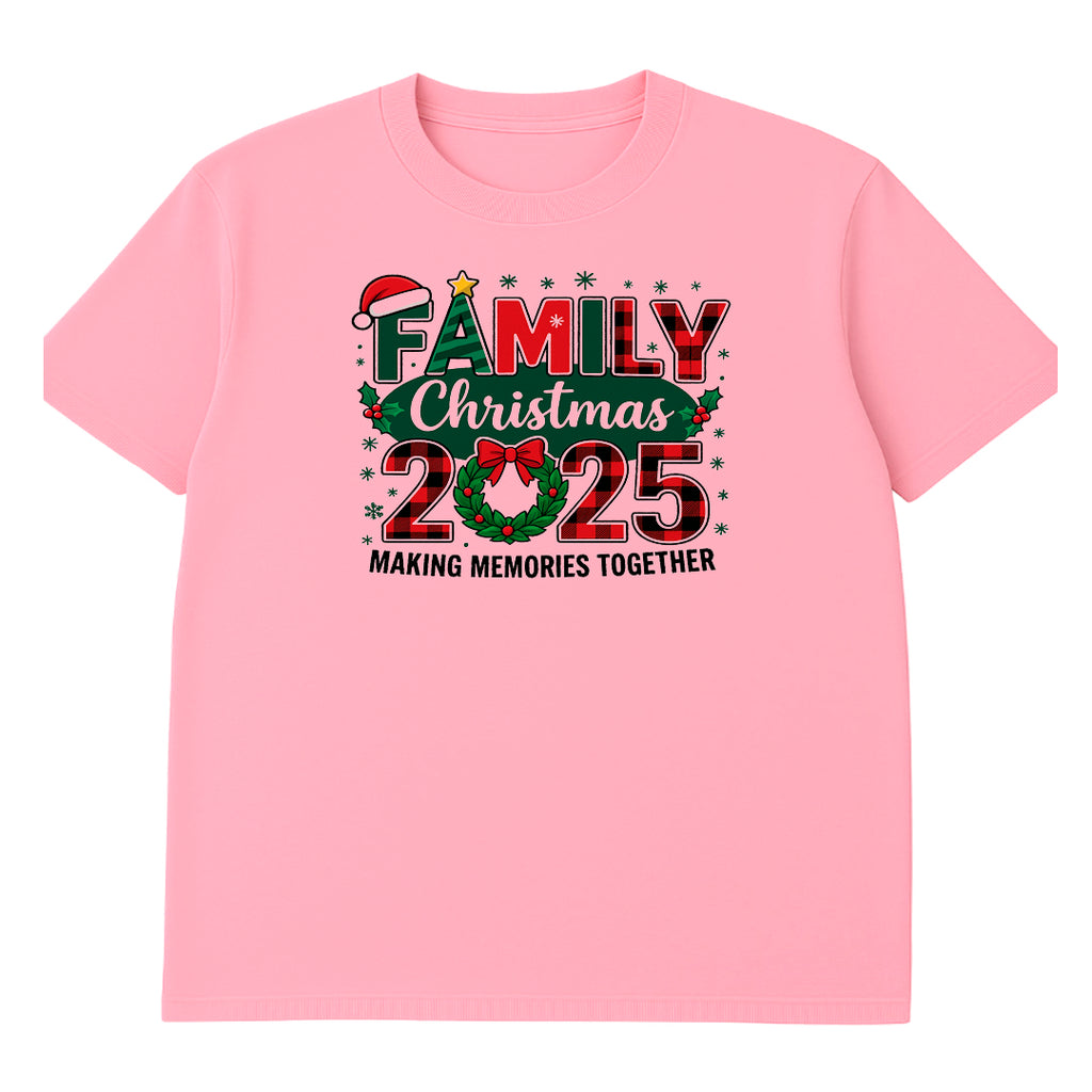 T-shirt |  Christmas FAMILY | Mix 120  | Size - S, M, L, XL, 2XL, 3XL, 4XL, 5XL, 6XL, 7XL, 8XL, 9XL, 10XL | 100% COTTON