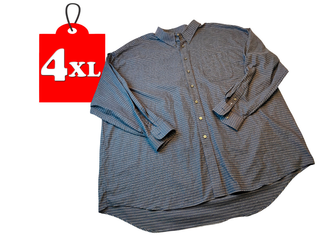 |Camisa manga larga | Marca Van Heusen | Size 4XL | WRINKLE FREE | STAIN SHIELD